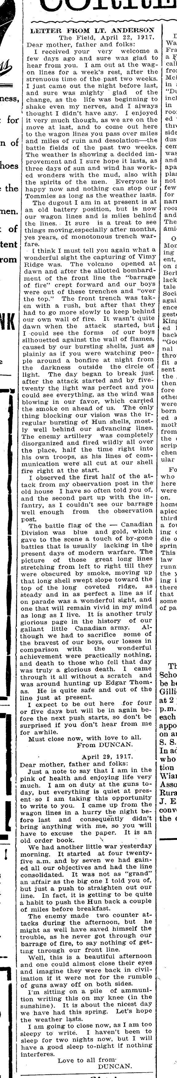The Chesley Enterprise, June 7, 1917